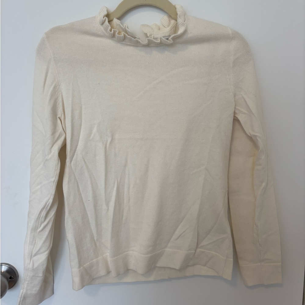Jcrew high neck cardigan